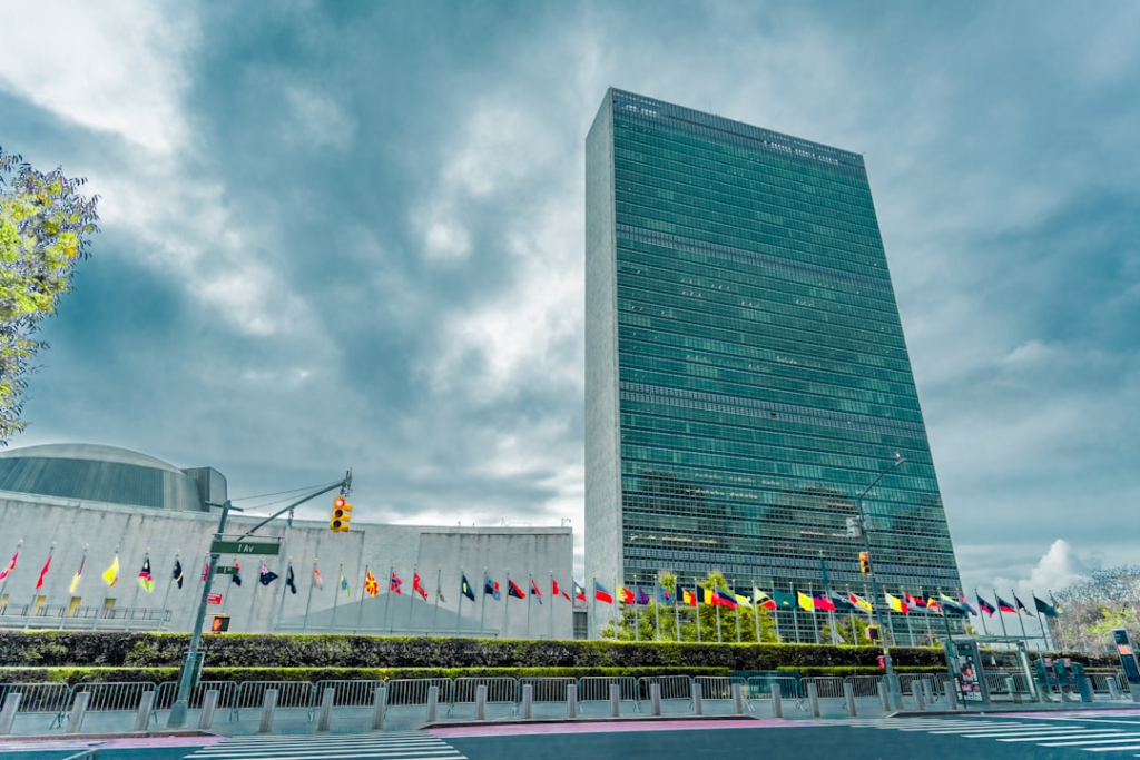 United Nations headquarters building