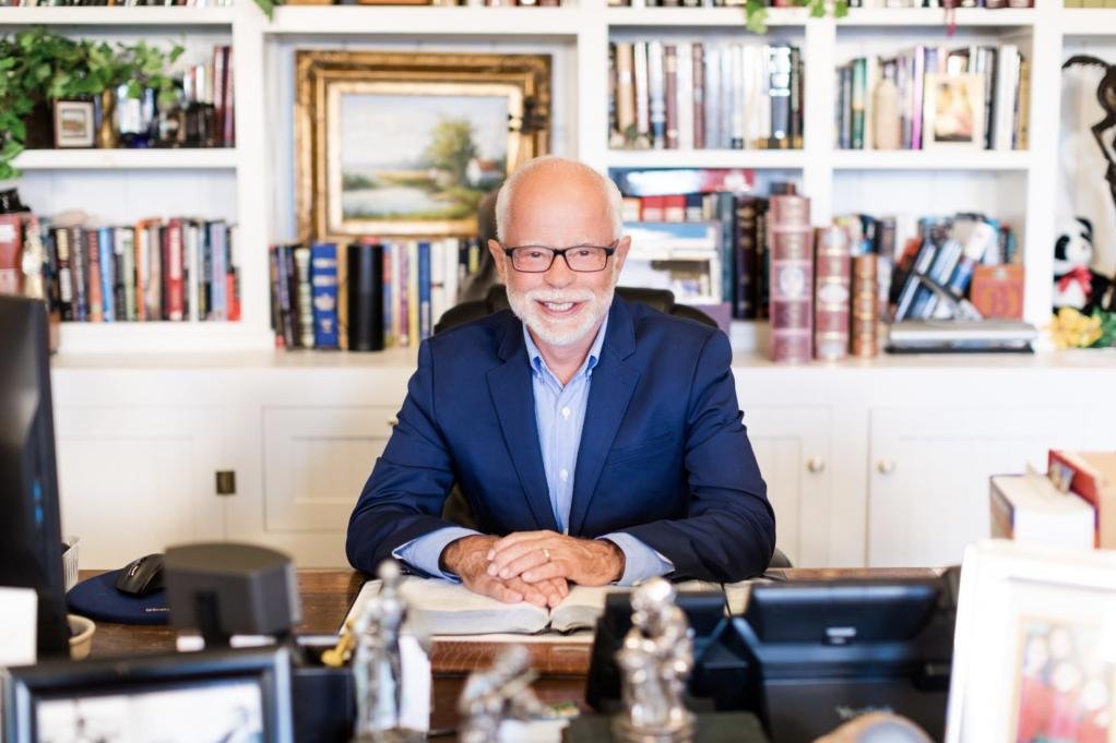 Jim Bakker in 2020. Photo: UPI.